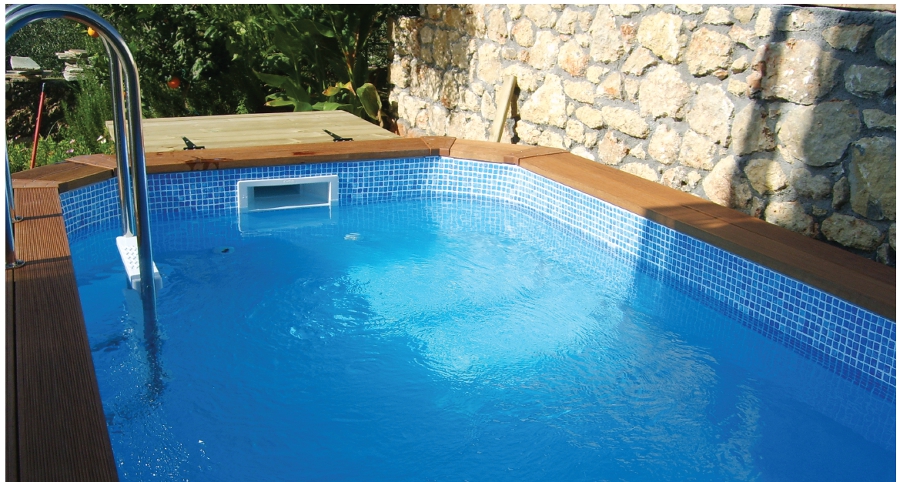Plastica Wooden Exercise Swimming Pool
